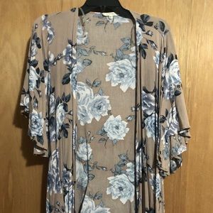Floral kimono